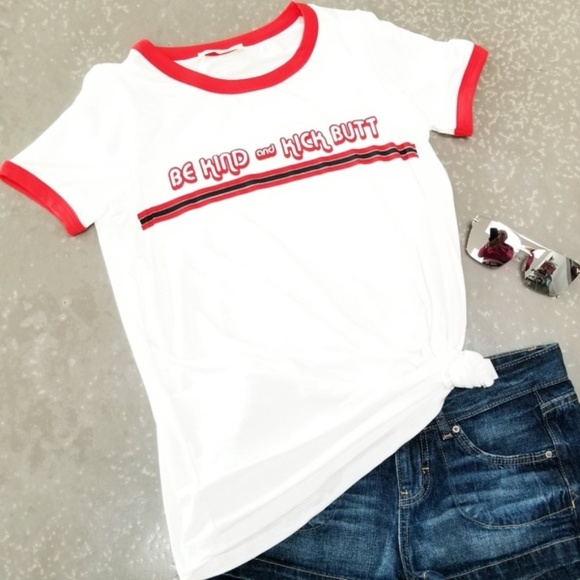 Top GRAPHIC CASUAL TOP Retro look - Picture 2 of 3